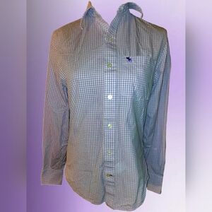 VINTAGE MENS ABERCROMBIE & FITCH LONG SLEEVE BUTTON DOWN SHIRT SZ. SM
